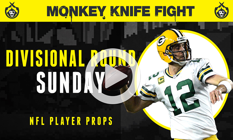 NFL Player Props - Monkey Knife Fight: Sunday Divisional Round