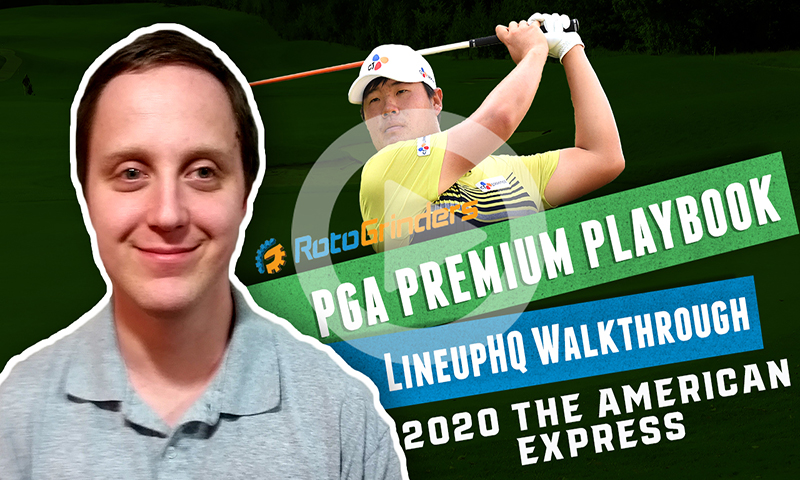 PGA LineupHQ Walkthrough: 2020 The American Express
