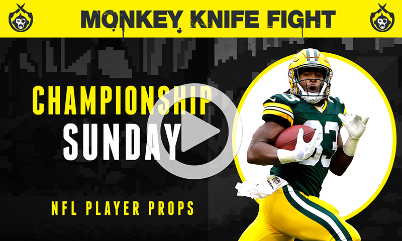 NFL Player Props - Monkey Knife Fight: Championship Sunday