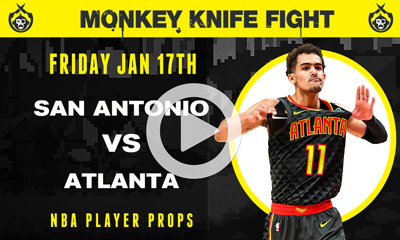 NBA Player Props - Monkey Knife Fight: 1-17-20