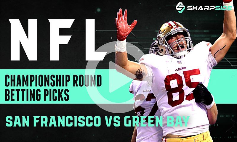 PACKERS VS 49ERS | NFL TOP BETS | CHAMPIONSHIP ROUND SUNDAY