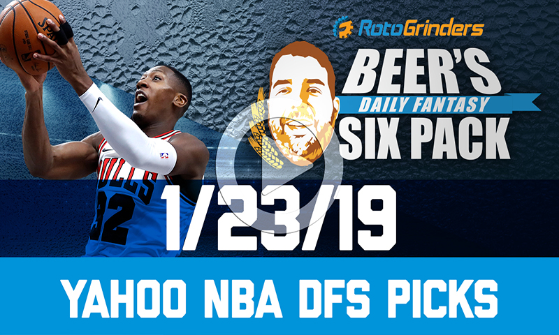 Yahoo NBA Six-Pack: Wednesday, January 23rd