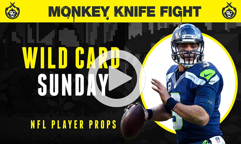 NFL Player Props - Monkey Knife Fight: Wild Card Sunday