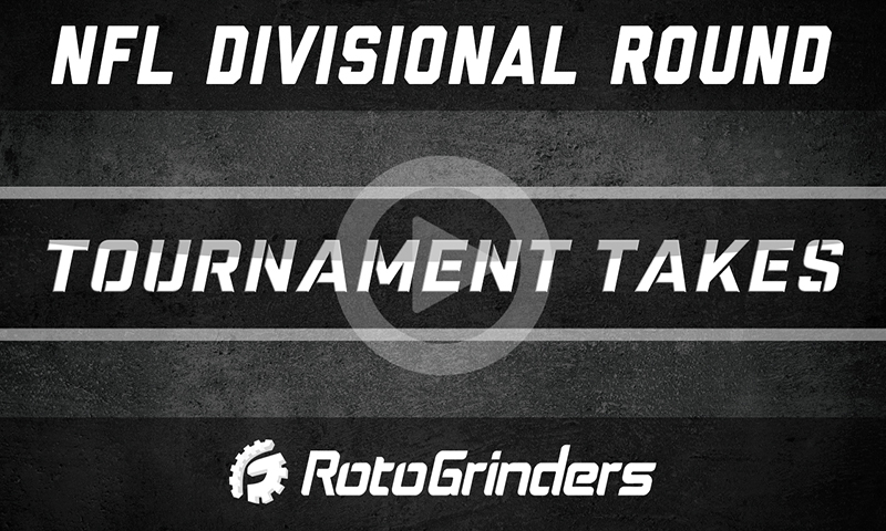 2020 NFL Divisional Round: NFL Daily Fantasy Tournament Takes