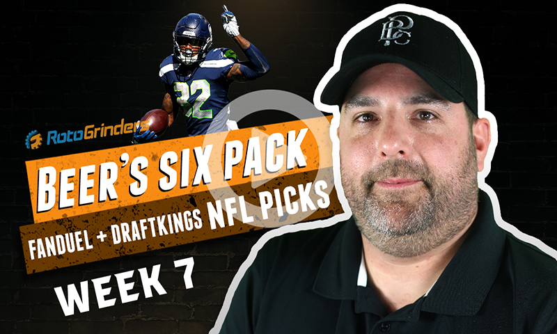 FanDuel & DraftKings NFL Six-Pack: Week 7