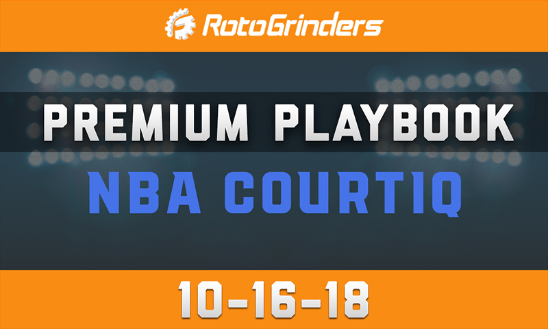 MrTuttle's Premium Playbook - CourtIQ: Tuesday, October 16th