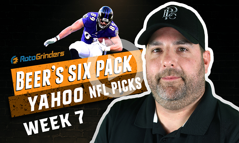 Yahoo NFL Six-Pack: Week 7