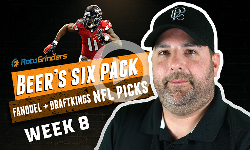 FanDuel and DraftKings NFL Six-Pack: Week 8