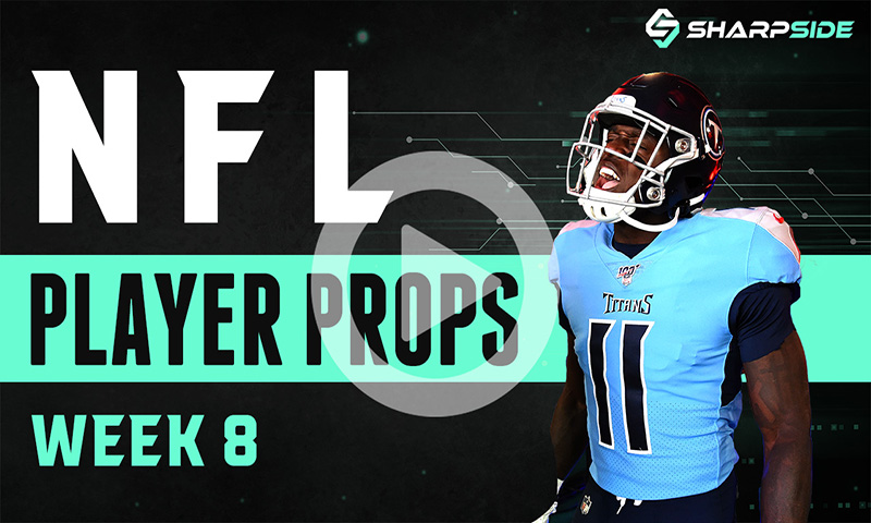 NFL Week 8 Top Props - Betting Picks For This Week's Games