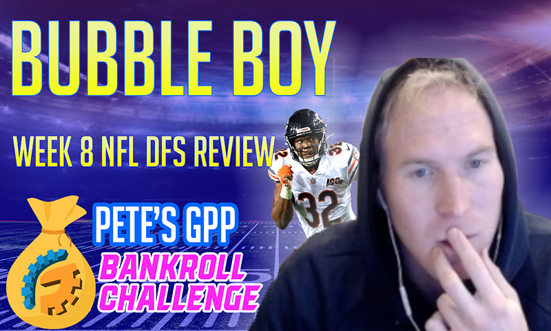 NFL Week 8 Bankroll Challenge Review