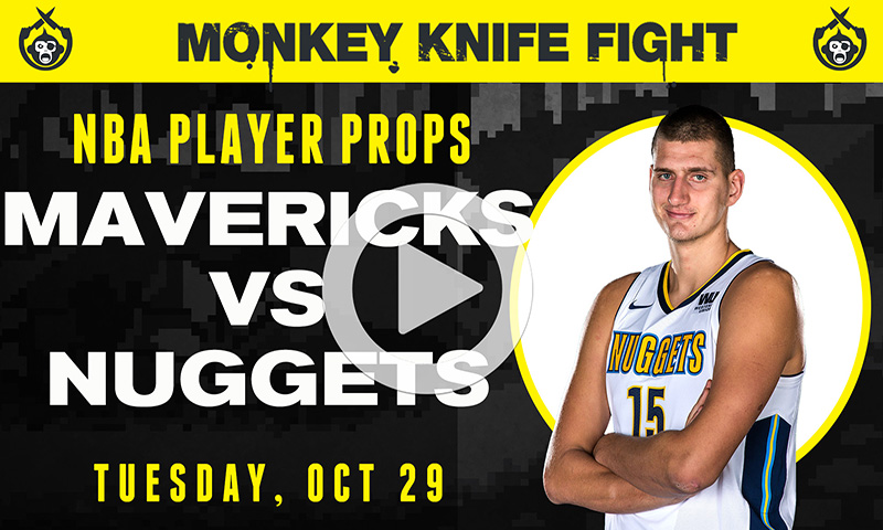 NBA Player Props - Monkey Knife Fight: 10-29-19