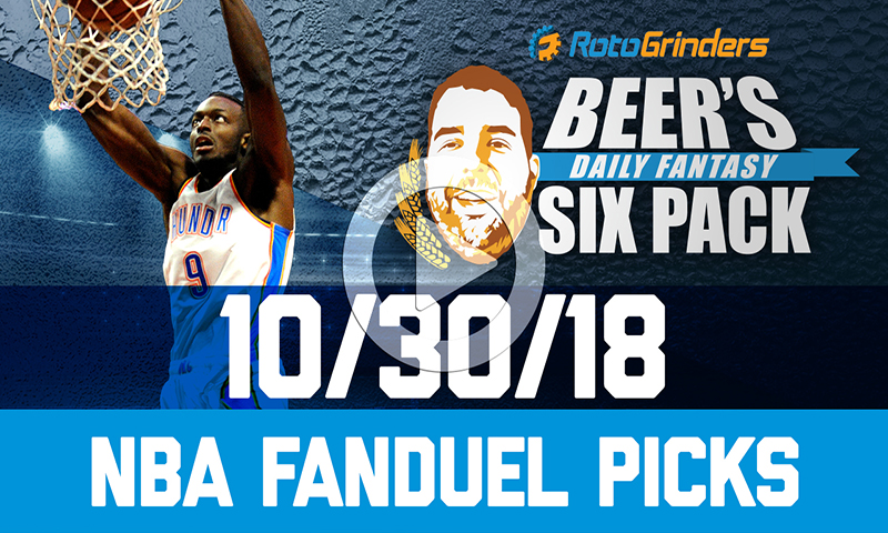 FanDuel NBA Six-Pack: Tuesday, October 30th
