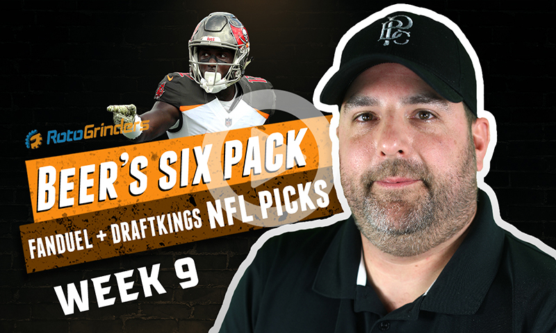 FanDuel and DraftKings NFL Six-Pack: Week 9