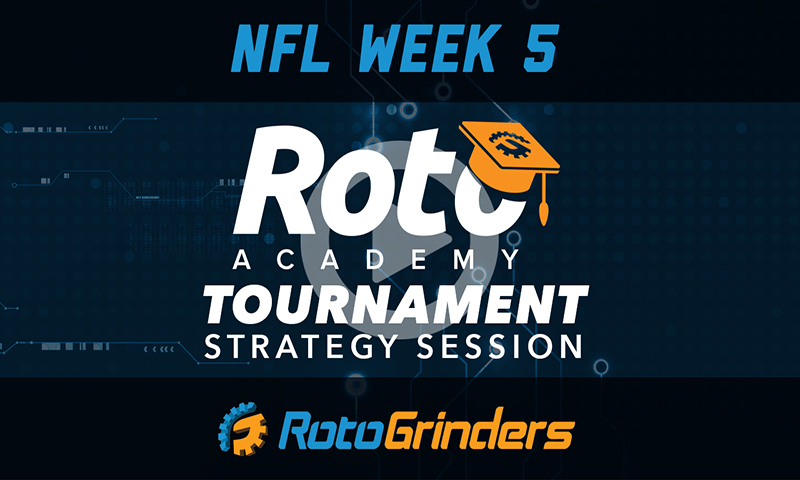NFL Week 5 RotoAcademy Show