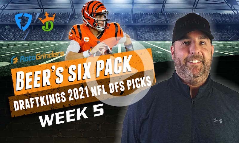 DraftKings and FanDuel NFL Six-Pack: Week 5