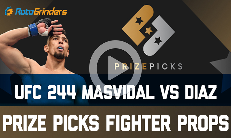 Fighter Props For UFC 244 MASVIDAL VS DIAZ