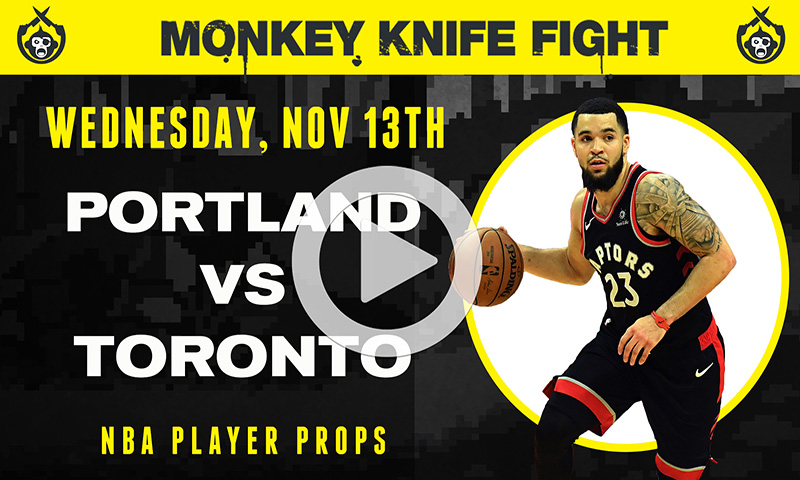 NBA Player Props - Monkey Knife Fight: 11-13-19