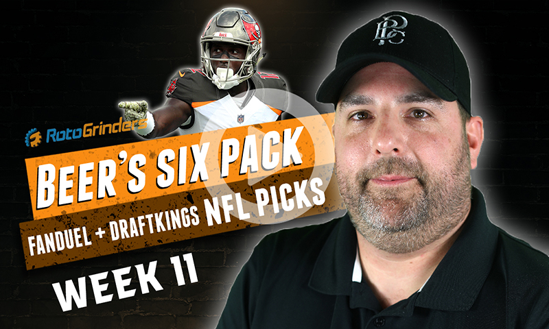 FanDuel and DraftKings NFL Six-Pack: Week 11