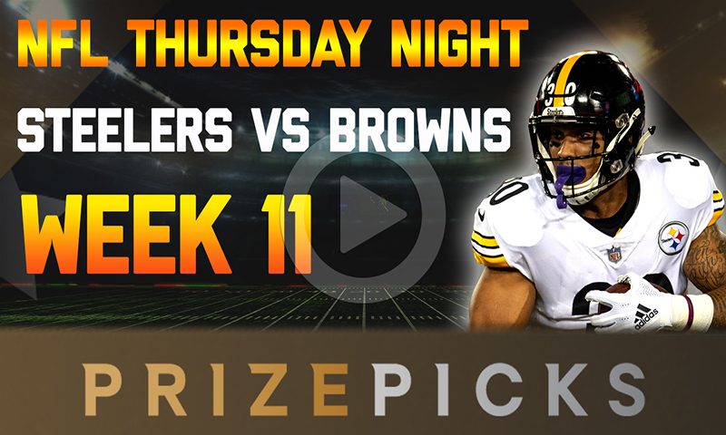 NFL Week 11 Thursday Night Player Props - PrizePicks