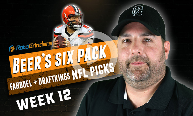 FanDuel and DraftKings NFL Six-Pack: Week 12