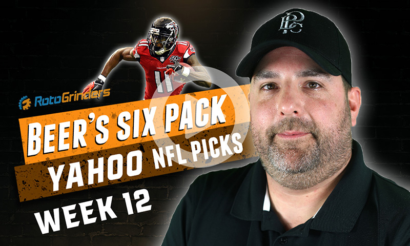 Yahoo NFL Six-Pack: Week 12