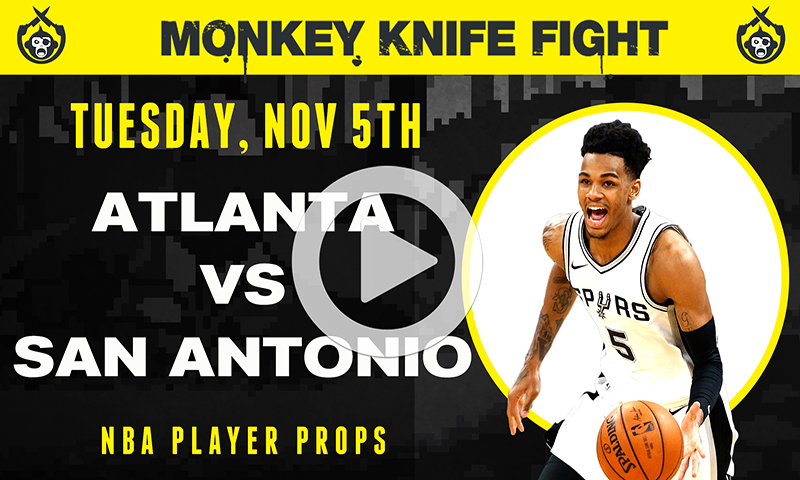 NBA Player Props - Monkey Knife Fight: 11-5-19
