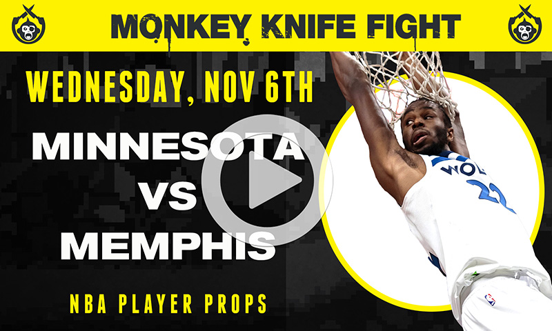 NBA Player Props - Monkey Knife Fight: 11-6-19