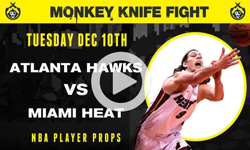 NBA Player Props - Monkey Knife Fight: 12-10-19