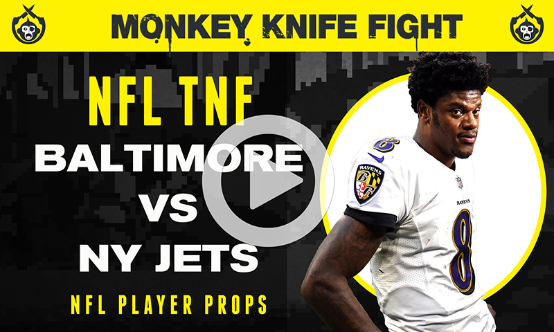 NFL Player Props - Monkey Knife Fight: NFL Week 15 Thursday Night Football Picks