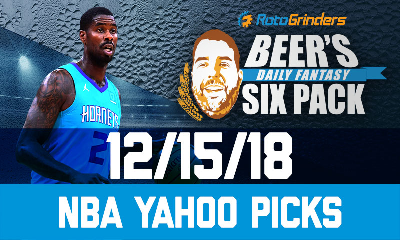 Yahoo NBA Six-Pack: Saturday, December 15th