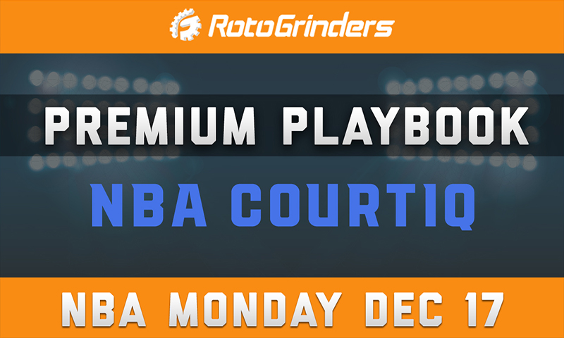 BritDevine's Premium Playbook - CourtIQ: Monday, December 17th