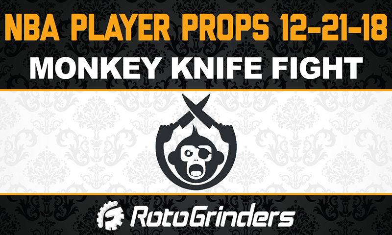 NBA Monkey Knife Fight: Friday, December 21st