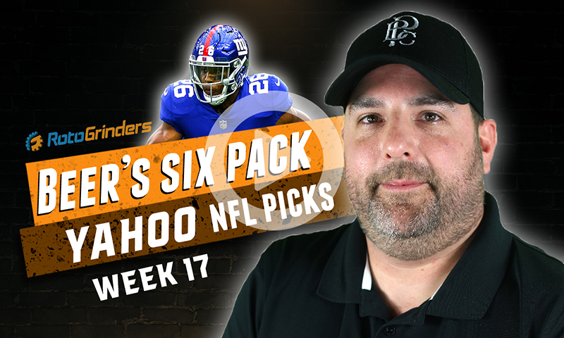 Yahoo NFL Six-Pack: Week 17