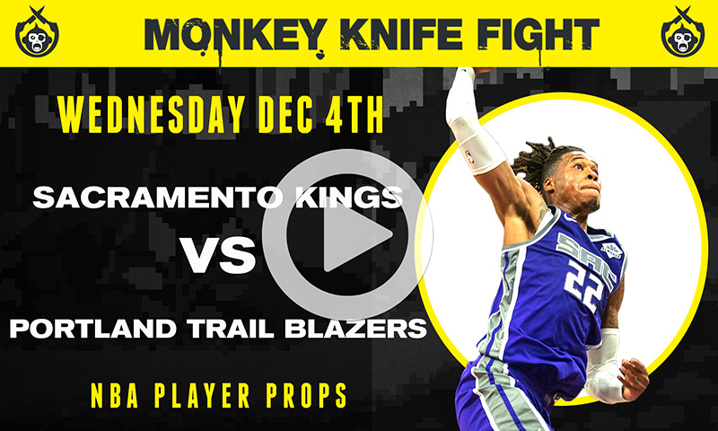 NBA Player Props - Monkey Knife Fight: 12-4-19