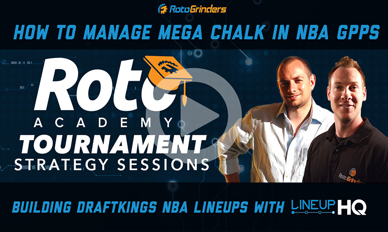 RotoAcademy NBA: What To Do With Mega-Chalk In NBA GPPs