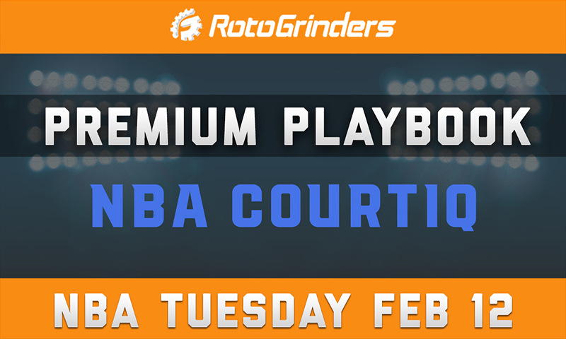 Brit Devine's Premium Playbook - CourtIQ: Tuesday, February 12th