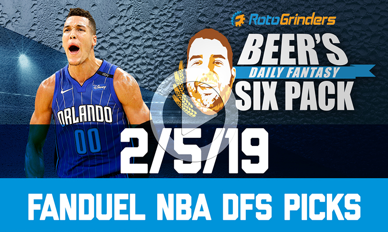 FanDuel NBA Six-Pack: Tuesday, February 5th