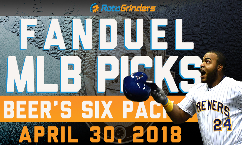 Beer's MLB Six-Pack: Monday, April 30th