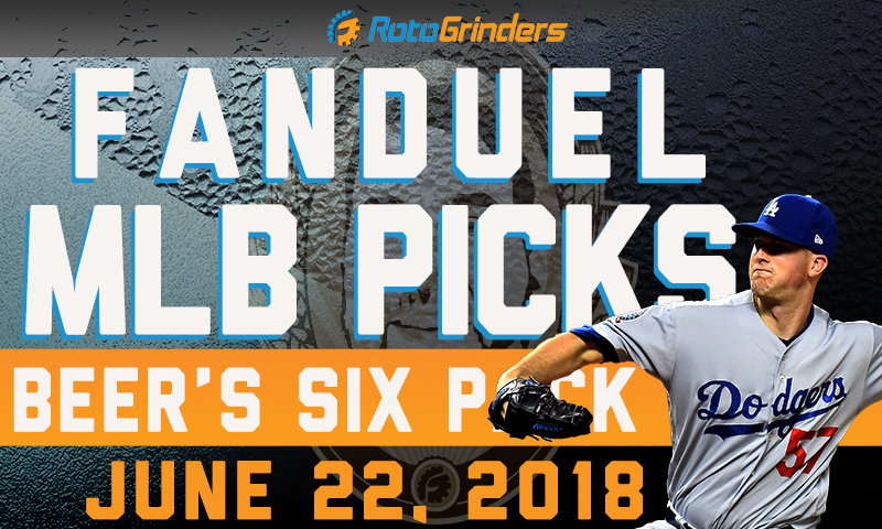 MLB Six-Pack: Friday, June 22nd
