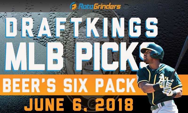 Beer's MLB Six-Pack: Wednesday, June 6th