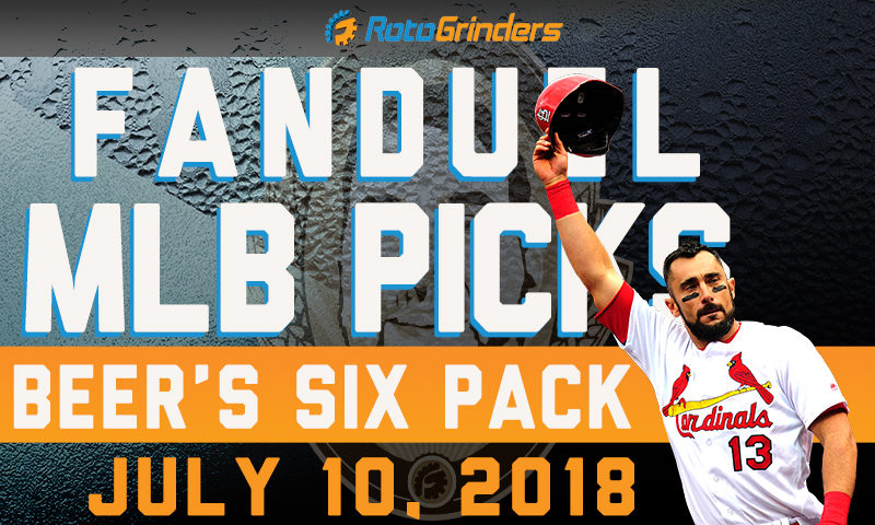 MLB Six-Pack: Tuesday, July 10th