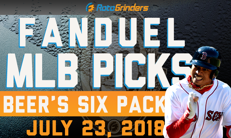 MLB Six-Pack: Monday, July 23rd