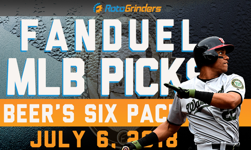 MLB Six-Pack: Friday, July 6th