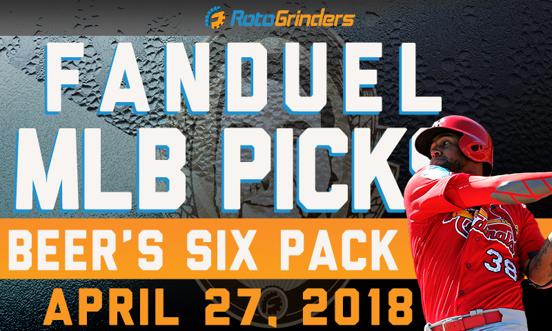 Beer's MLB Six-Pack: Friday, April 27th