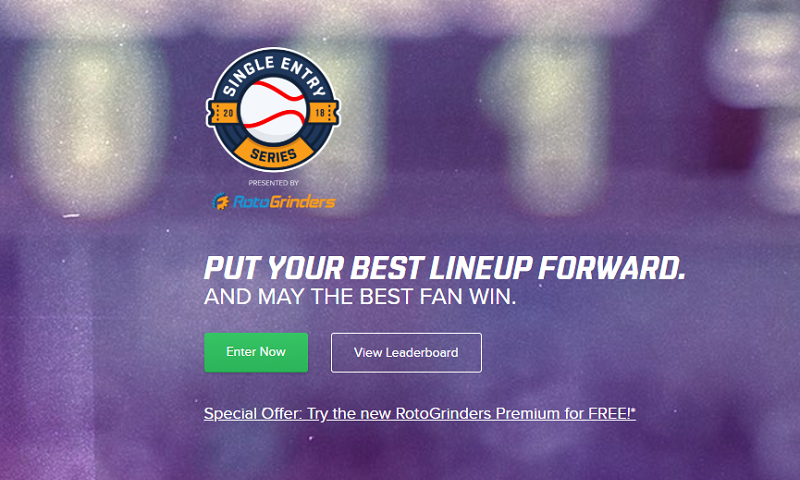 Announcing the 2018 FanDuel MLB Single Entry Series