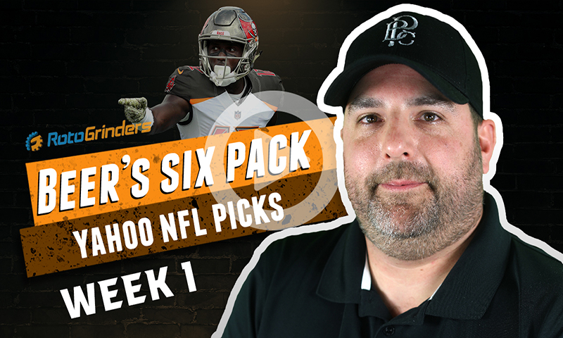 Yahoo NFL Six-Pack: Week 1