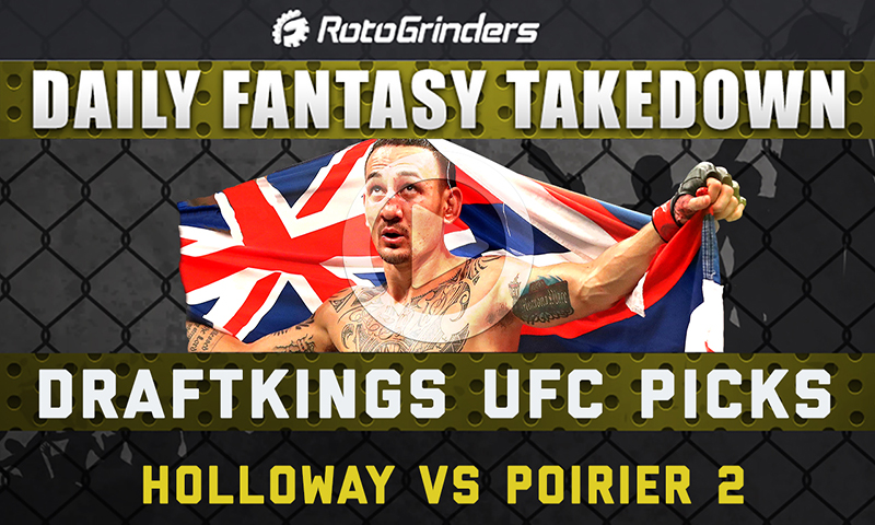 Daily Fantasy Takedown - UFC 236: Holloway vs. Poirier