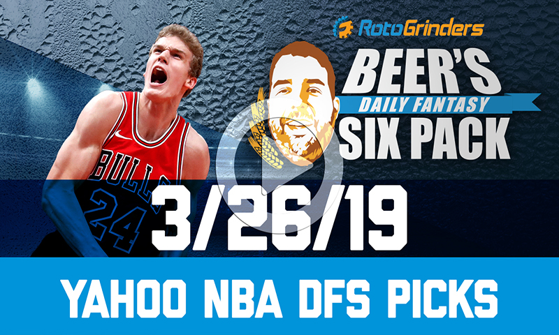 Yahoo NBA Six-Pack: Tuesday, March 26th