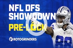 NFL DFS Showdown Pre-Lock Show: Week 4 - Thursday Night Football