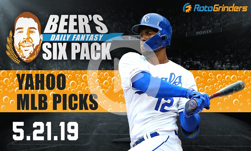 Yahoo MLB Six-Pack: Tuesday, May 21st